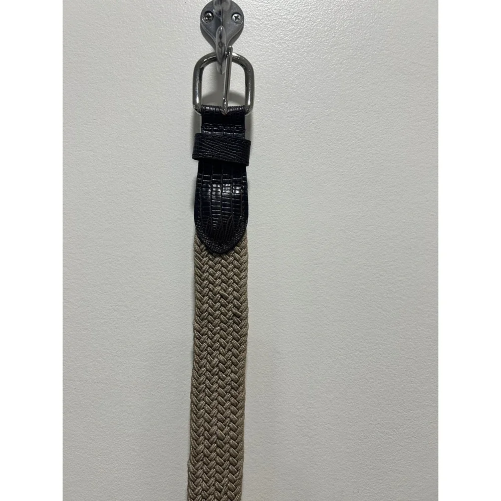 Mens ZepPro Tan leather belt‎ size 42